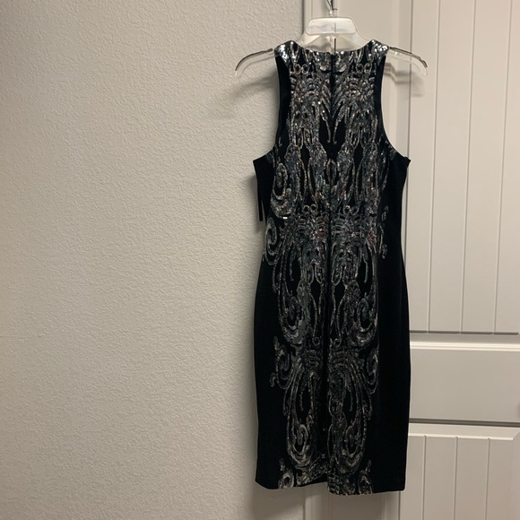 David Meister Sequined Cocktail Dress - Picture 2 of 7